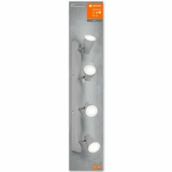 Luminaires Ledvance Éclairage Led|Spot Plafonnier LED Gris, 4 lumières