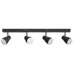 Luminaires Ledvance Éclairage Led|Spot Plafonnier LED Noir, 4 lumières