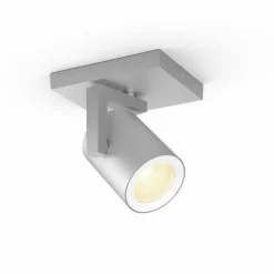 Spot pour plafond et mur, kit d'extension Philips Hue Ambiance White & Color Argenta Argenté, 1 lumière, Changeur de couleurs