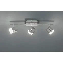 Luminaires Reality Spots Et Projecteurs|Spot Reality ROUBAIX LED Nickel mat, 3 lumières