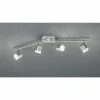 Luminaires Reality Éclairage Led|Spot Reality ROUBAIX LED Nickel mat, 4 lumières