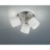 Luminaires Reality Spots Et Projecteurs|Spot Reality TOMMY Nickel mat, 3 lumières