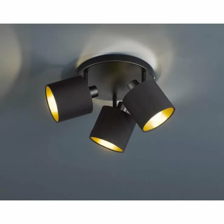 Luminaires Reality Spots Et Projecteurs|Spot Reality TOMMY Noir, 3 lumières