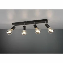 Luminaires Reality Spots Et Projecteurs|Spot Reality Vannes Noir, 4 lumières