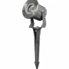 spot sur pieu LCD Fellbach LED Acier inoxydable, 1 lumière