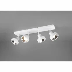 Luminaires Trio Spots Et Projecteurs|Spot Trio Leon LED Blanc, 4 lumières