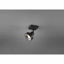 Luminaires Trio Spots Et Projecteurs|Spot Trio Leon LED Noir, 1 lumière