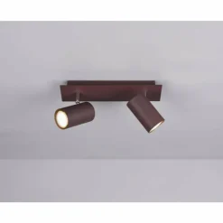 Luminaires Trio Spots Et Projecteurs|Spot Trio Leuchten MARLEY Rouille, 2 lumières
