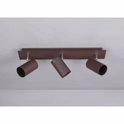 Luminaires Trio Spots Et Projecteurs|Spot Trio Leuchten MARLEY Rouille, 3 lumières