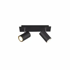 Luminaires Trio Spots Et Projecteurs|Spot Trio Leuchten MARLEY Noir, 2 lumières