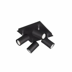 Luminaires Trio Spots Et Projecteurs|Spot Trio Leuchten MARLEY Noir, 4 lumières