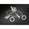 Luminaires Wofi Éclairage Led|Spot Wofi SCARLETT LED Nickel mat, 6 lumières