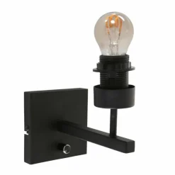 Luminaires Steinhauer Appliques|Stang Applique murale Noir, 1 lumière