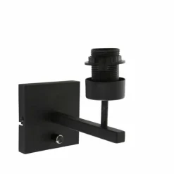 Luminaires Steinhauer Appliques|Stang Applique murale Noir, 1 lumière