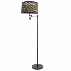 Luminaires Steinhauer Lampadaires Et Lampes Sur Pied|Stang Lampadaire Noir, 1 lumière