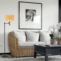 Luminaires Steinhauer Éclairage Led|Stang Lampadaire LED Noir, 2 lumières
