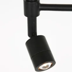 Luminaires Steinhauer Éclairage Led|Stang Lampadaire LED Noir, 2 lumières