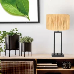 Luminaires Steinhauer Lampes À Poser|Stang Lampe à poser Noir, 1 lumière