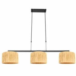 Luminaires Steinhauer Suspensions|Stang Suspension Noir, 3 lumières