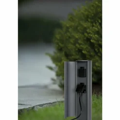 Steckdose Prises électriques d'extérieur Luminaires Lucide Anthracite