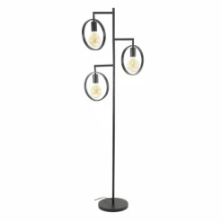 hofstein Lampadaires Et Lampes Sur Pied|Stehleuchte Lampadaire Anthracite, 3 lumières