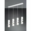 Luminaires Trio Suspensions|Stream Suspension Blanc, 4 lumières