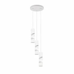 Luminaires Trio Suspensions|Stream Suspension Blanc, 3 lumières