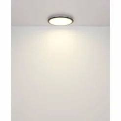 Luminaires Globo Lighting Éclairage Led|Suna Plafonnier LED Noir, 1 lumière, Télécommandes