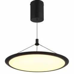 Luminaires Globo Lighting Éclairage Led|Suna Suspension LED Noir, 1 lumière