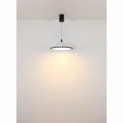 Luminaires Globo Lighting Éclairage Led|Suna Suspension LED Noir, 1 lumière
