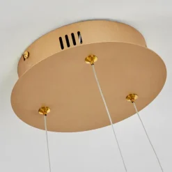 hofstein Suspensions|Suspension Barril LED Laiton, 1 lumière