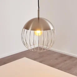 hofstein Suspensions|Suspension Agiez Nickel mat, 1 lumière