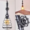 hofstein Suspensions|Suspension Arvika Argenté, 1 lumière