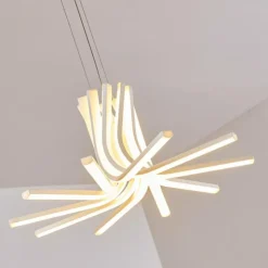 hofstein Suspensions|Suspension Bangor LED Blanc, 1 lumière