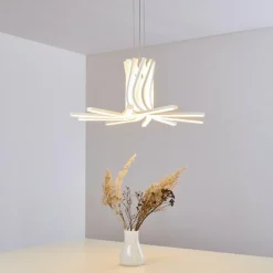 hofstein Suspensions|Suspension Bangor LED Blanc, 1 lumière
