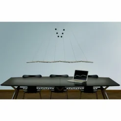 Luminaires Basis Leuchten Éclairage Led|Suspension Basis-Leuchten GENUA LED Aluminium, 6 lumières
