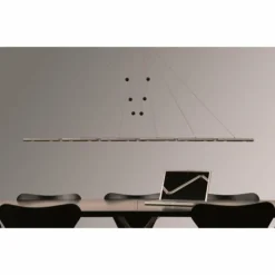 Luminaires Basis Leuchten Suspensions|Suspension Basis-Leuchten GENUA LED Aluminium, 4 lumières