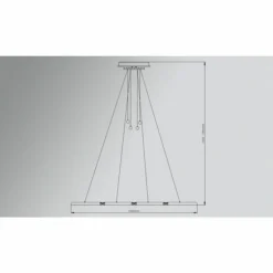 Luminaires Basis Leuchten Éclairage Led|Suspension Basis-Leuchten GENUA LED Aluminium, 4 lumières