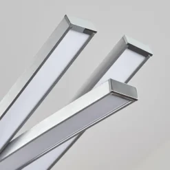 hofstein Suspensions|Suspension Bernese LED Nickel mat, 3 lumières