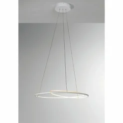 Luminaires Bopp Éclairage Led|Suspension BOPP AT LED Blanc, 1 lumière
