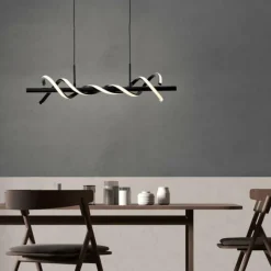Luminaires Brilliant Éclairage Led|Suspension Brilliant Amalie LED Noir, 1 lumière