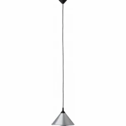 Luminaires Brilliant Suspensions|Suspension Brilliant Bistro Titane, 1 lumière