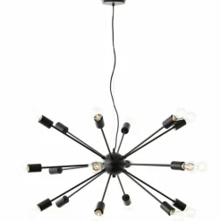 Luminaires Brilliant Suspensions|Suspension Brilliant Dree Noir, 18 lumières