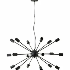 Luminaires Brilliant Suspensions|Suspension Brilliant Dree Noir, 18 lumières