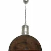 Luminaires Brilliant Suspensions|Suspension Brilliant Frieda Argenté, 1 lumière