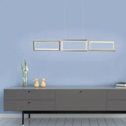 Luminaires Brilliant Éclairage Led|Suspension Brilliant Living Tunar LED Aluminium, 1 lumière