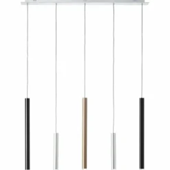 Luminaires Brilliant Éclairage Led|Suspension Brilliant Living Cembalo LED Aluminium, 5 lumières