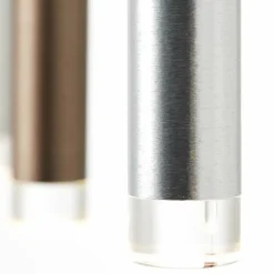 Luminaires Brilliant Éclairage Led|Suspension Brilliant Living Cembalo LED Brun, 8 lumières