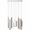Luminaires Brilliant Éclairage Led|Suspension Brilliant Living Cembalo LED Brun, 14 lumières