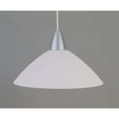 Luminaires Brilliant Suspensions|Suspension Brilliant Logo Blanc, 1 lumière